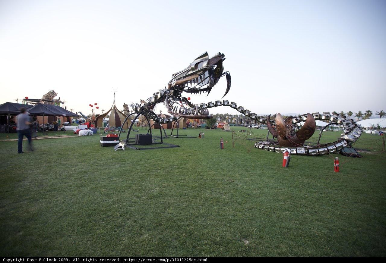 Dragon Sculpture Takes Flight