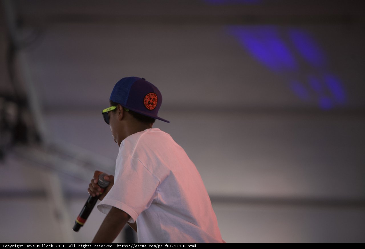 The Man on Stage