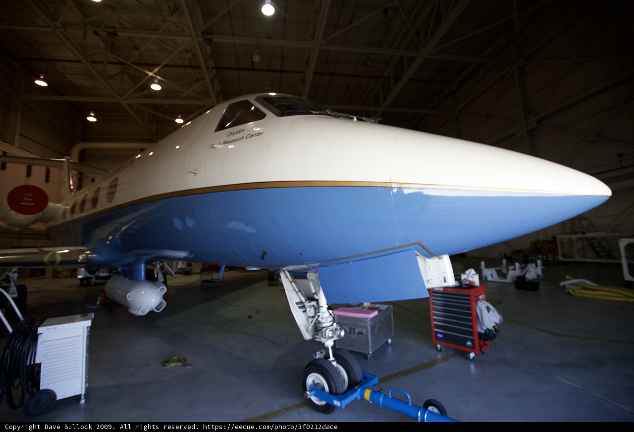 Airplane in a Hangar