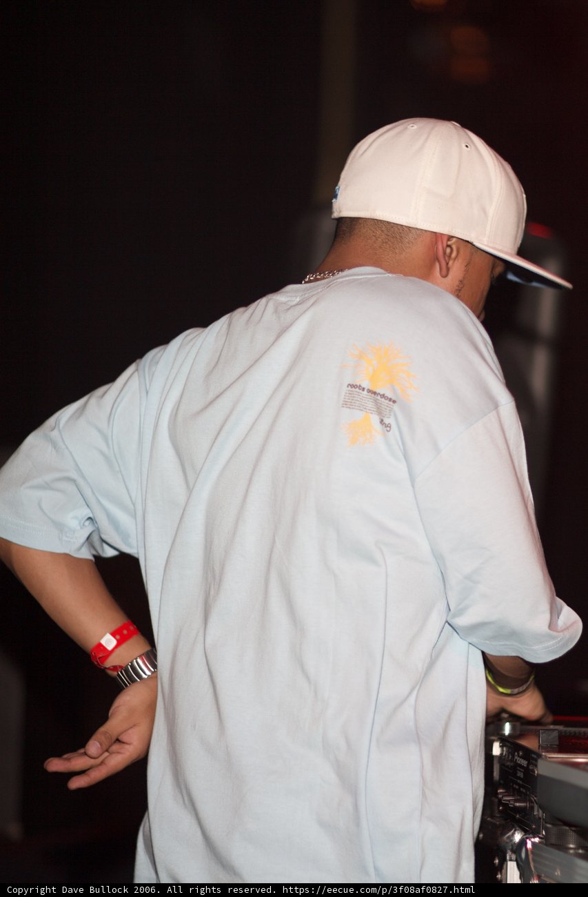 Blue Shirt, White Hat