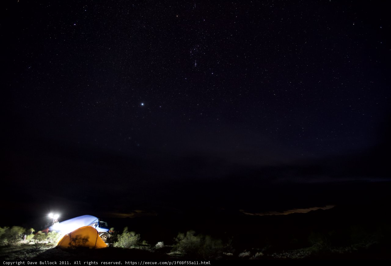 Stars Above My Tent