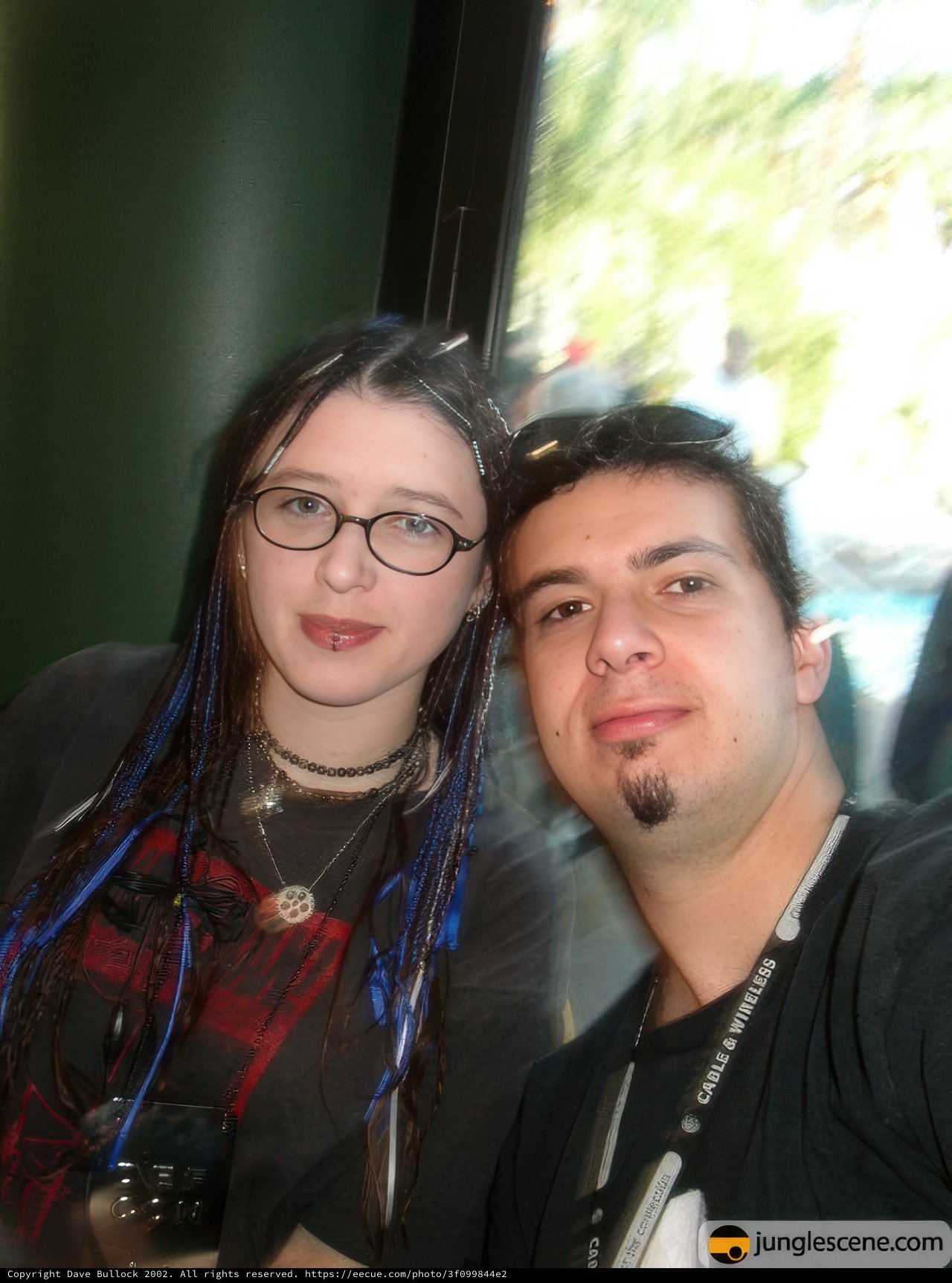 Dreadlocked Couple Strikes a Pose