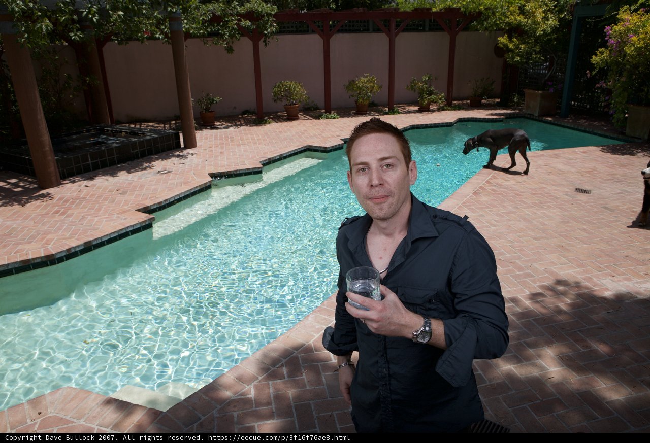 Elon Musk's Pool House Oasis