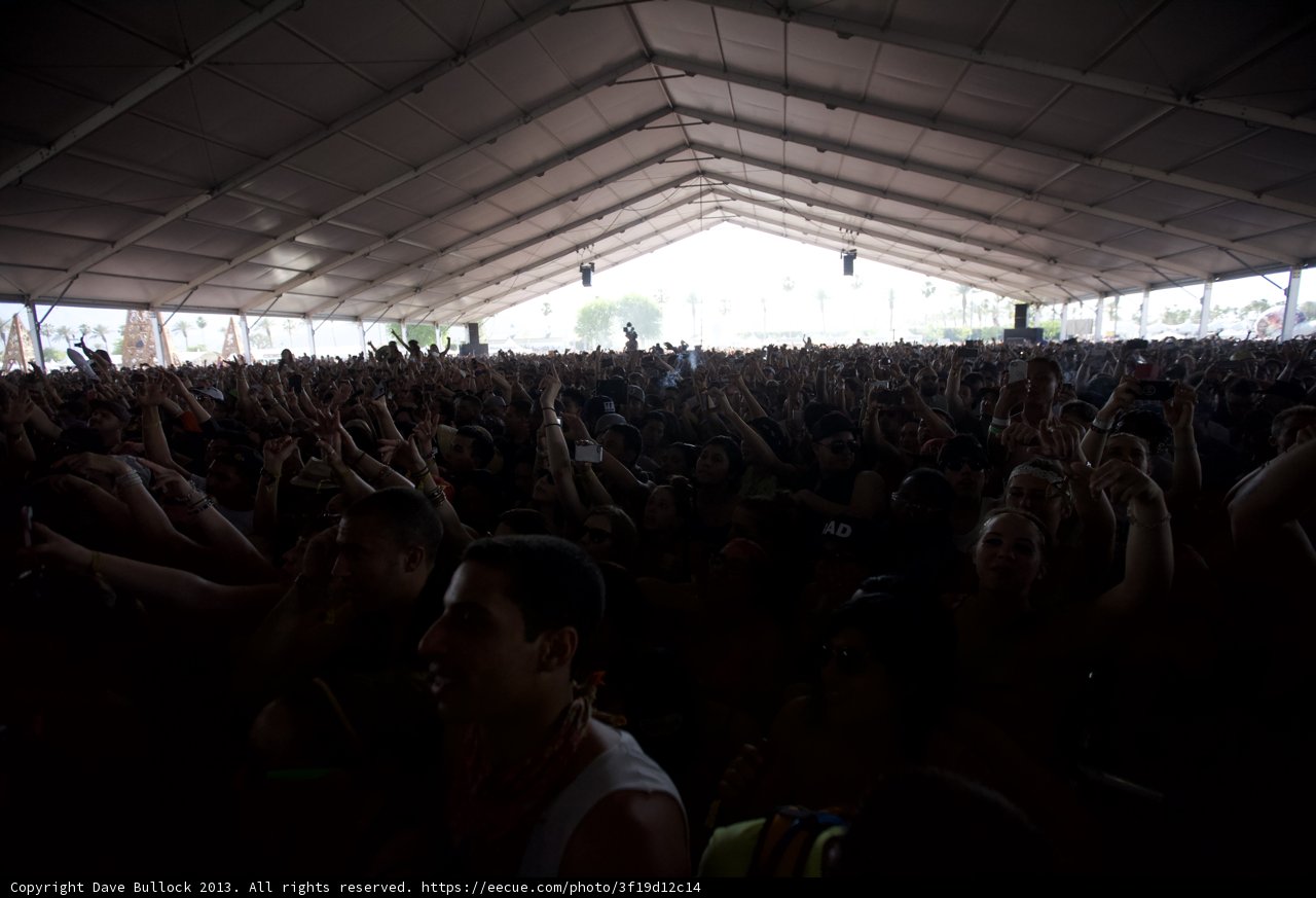 Crowd Goes Wild at Coachella Concert