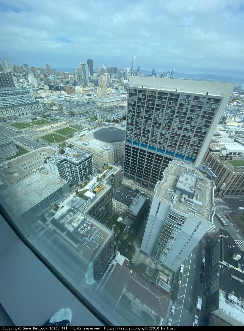 Aerial View of San Francisco's Downtown