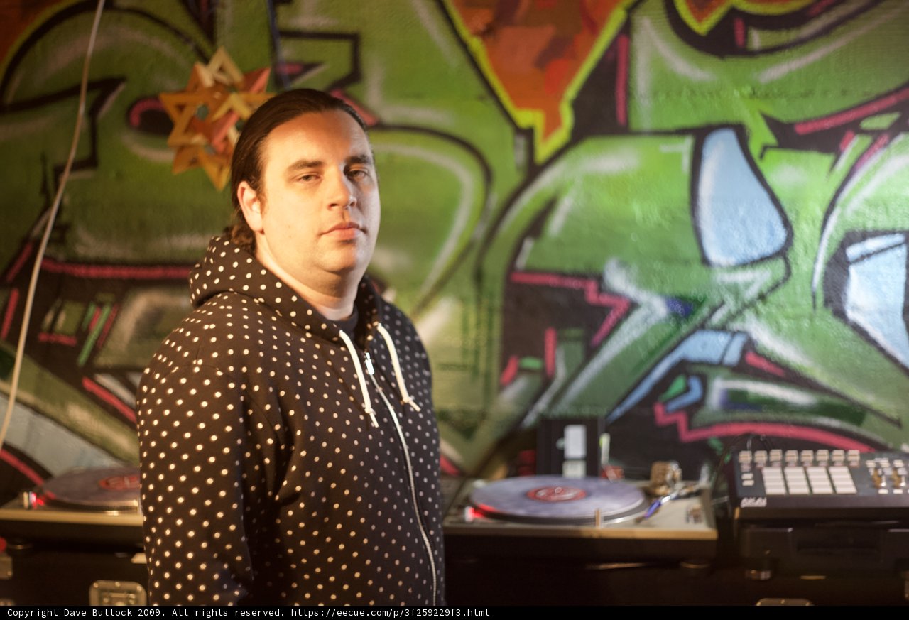 The DJ and the Graffiti Wall