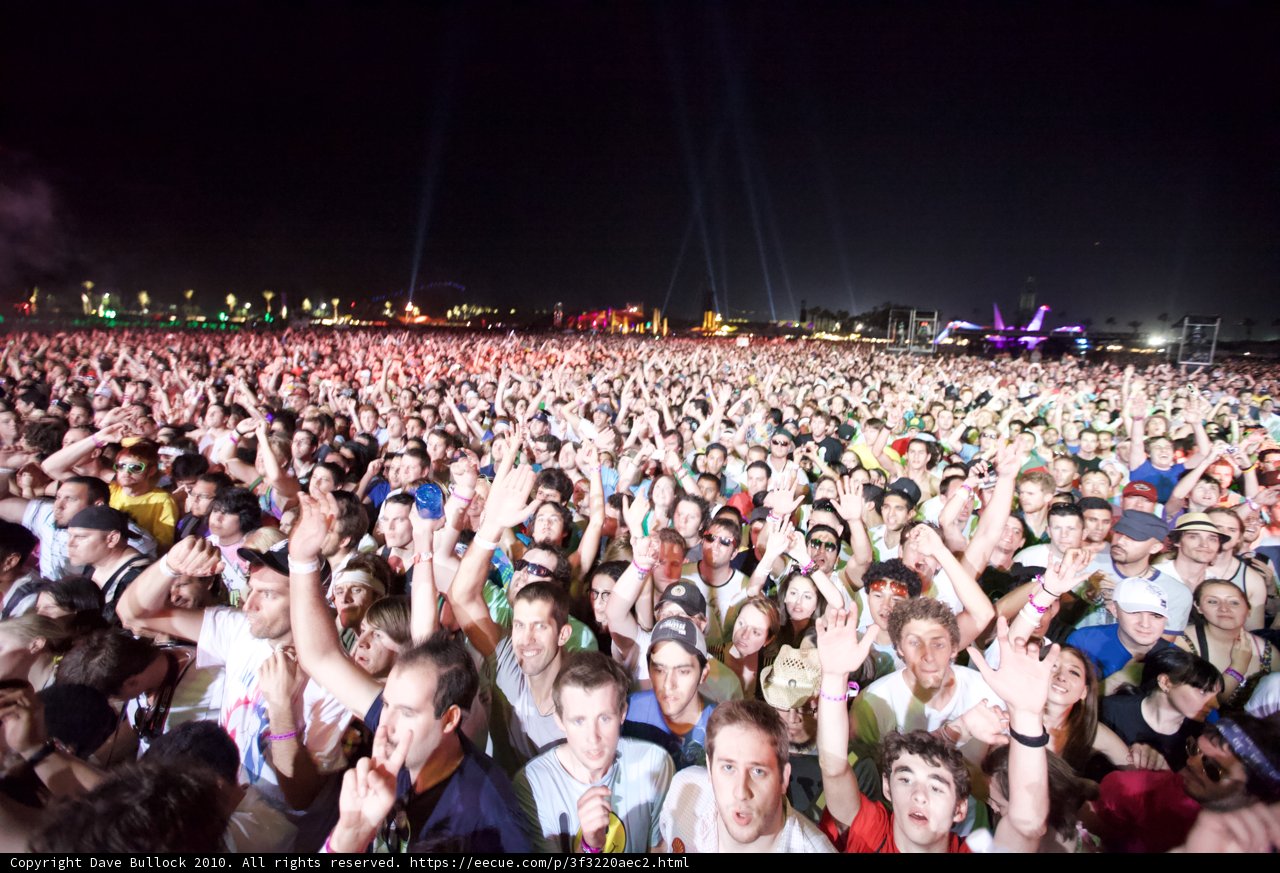 A Night Under the Stars with Friends at Coachella