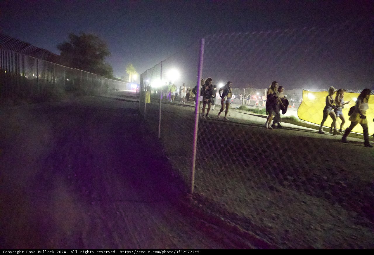 Moonlit Journey: Coachella 2024 Wanderers