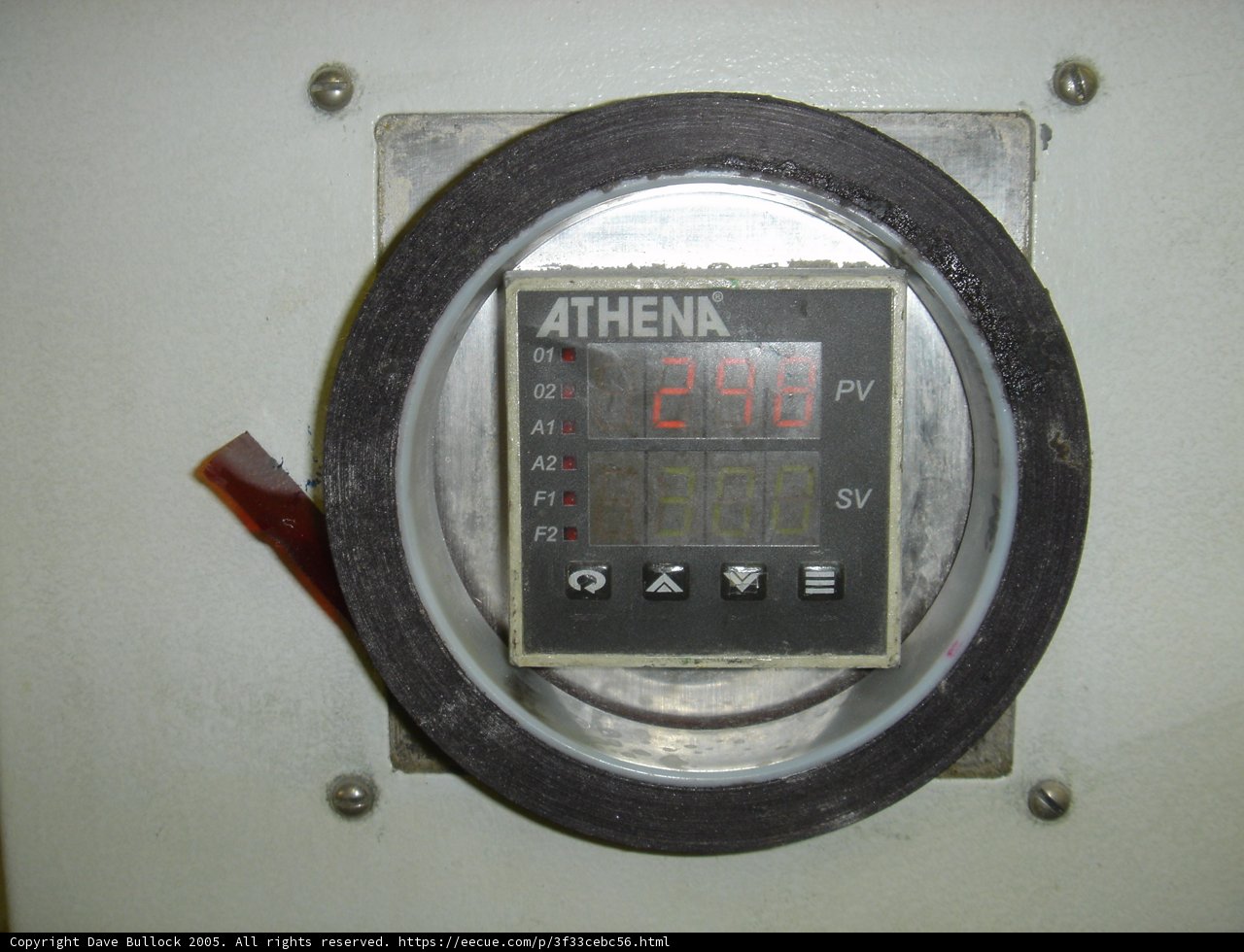 Digital Thermometer Wall Display