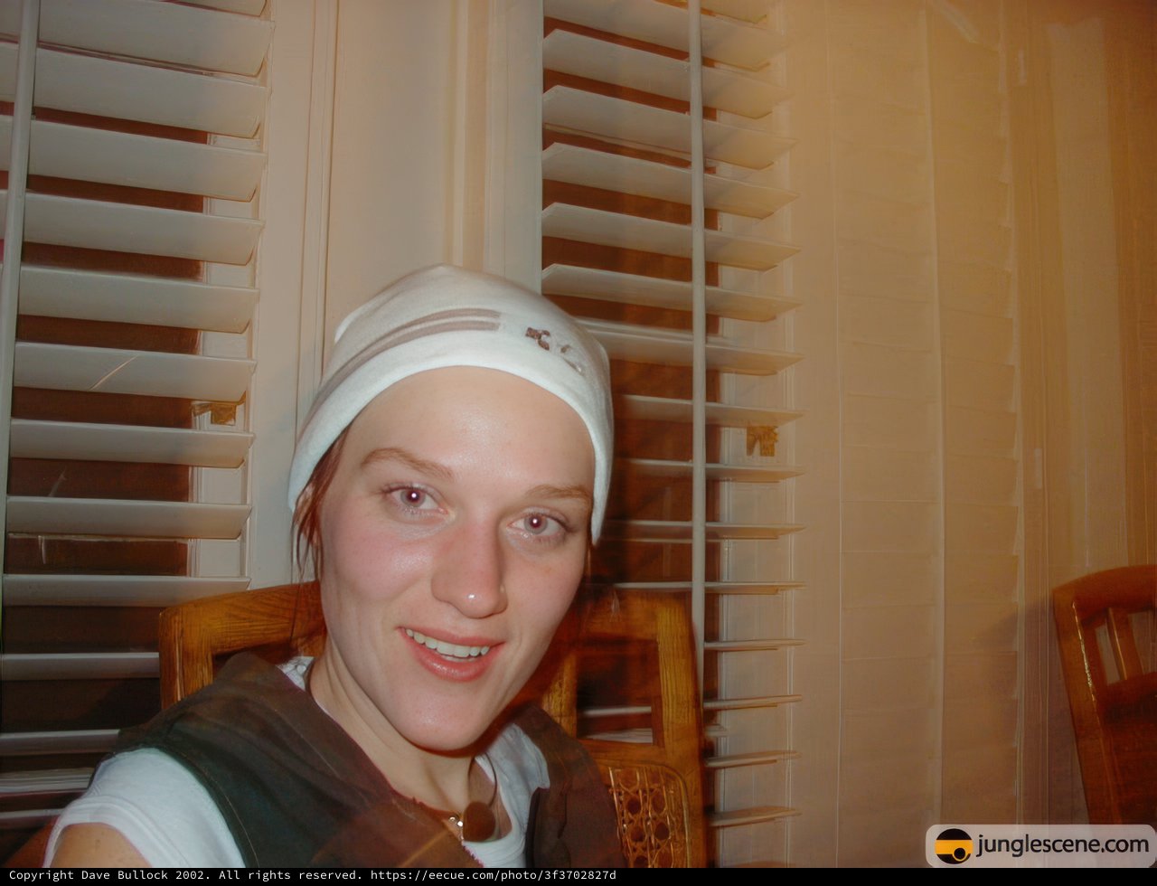 Hat Lady at the Russian Dinner Party