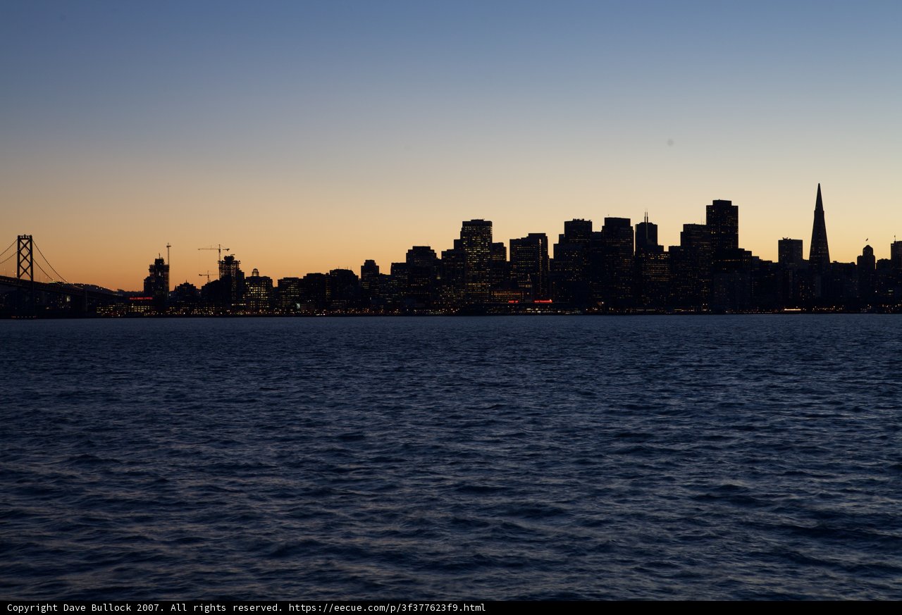 Golden Metropolis at Sunset