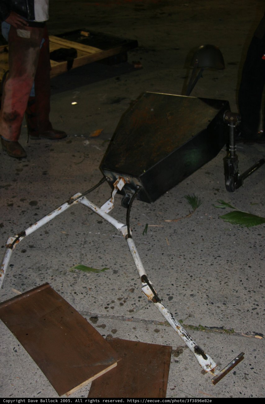 Metal Object in Plywood