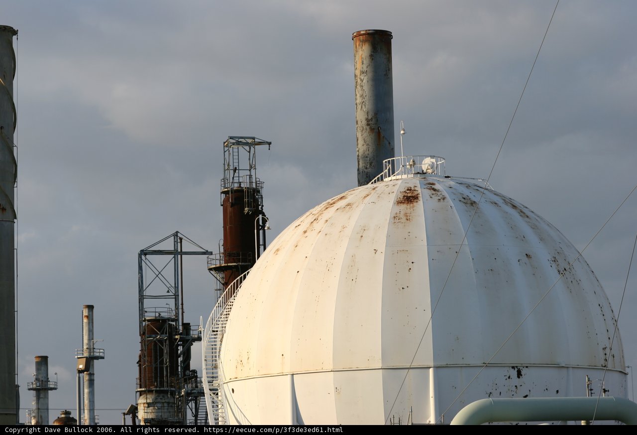 The Towering Factory Refinery
