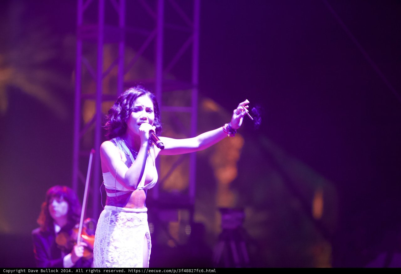 White Dress, Big Stage