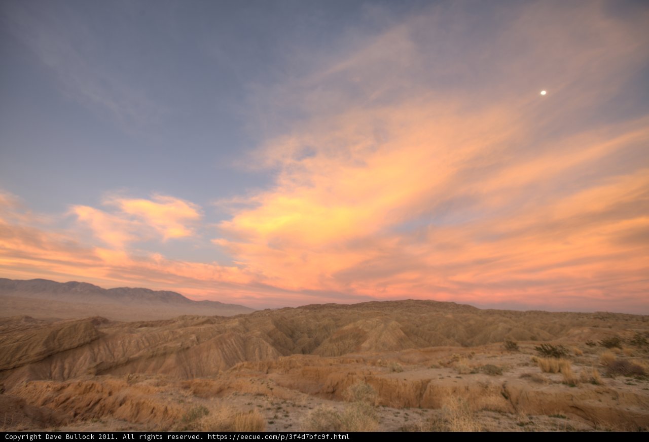 Desert Moonrise
