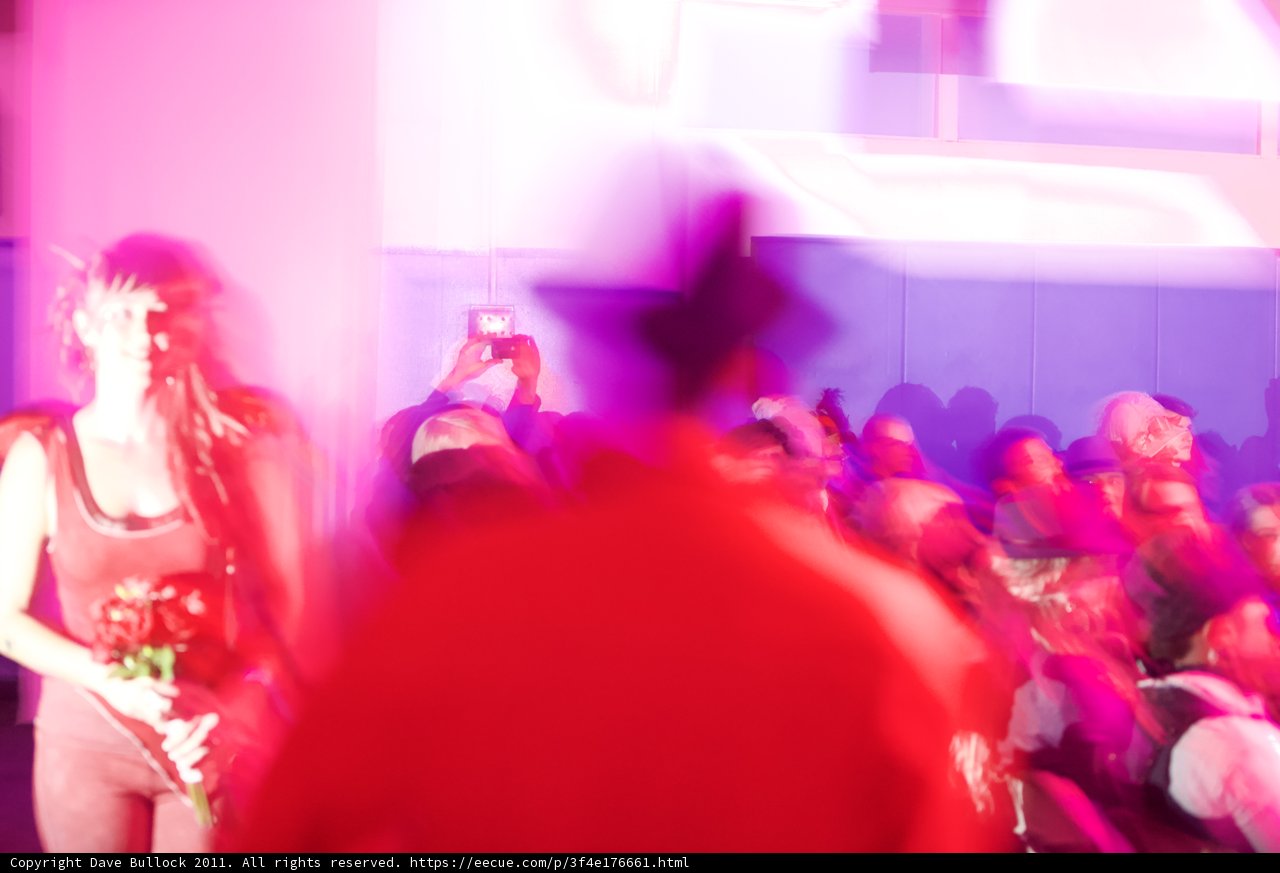 Red Dress at the Urban Night Club