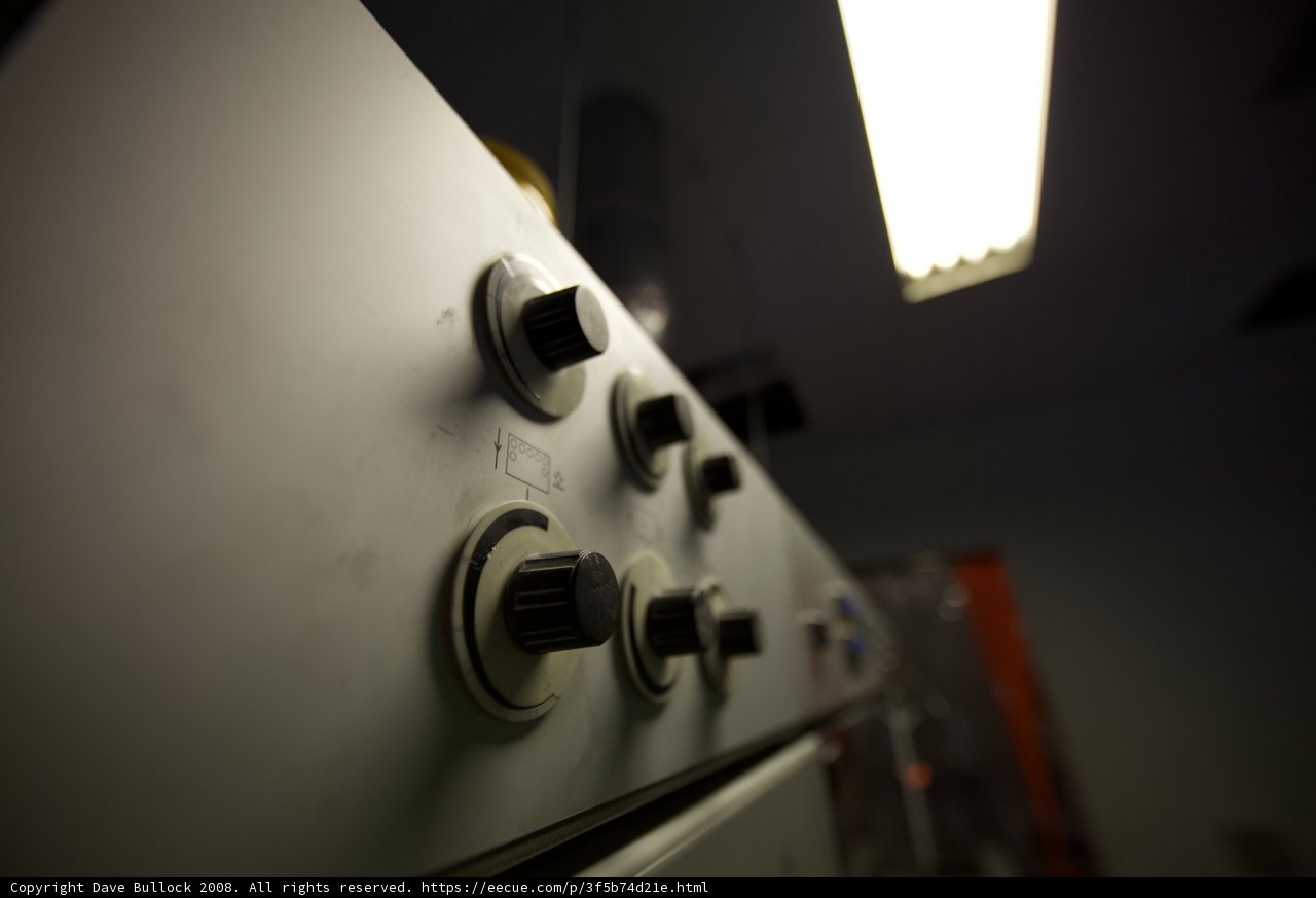Illuminated Kitchen Stove