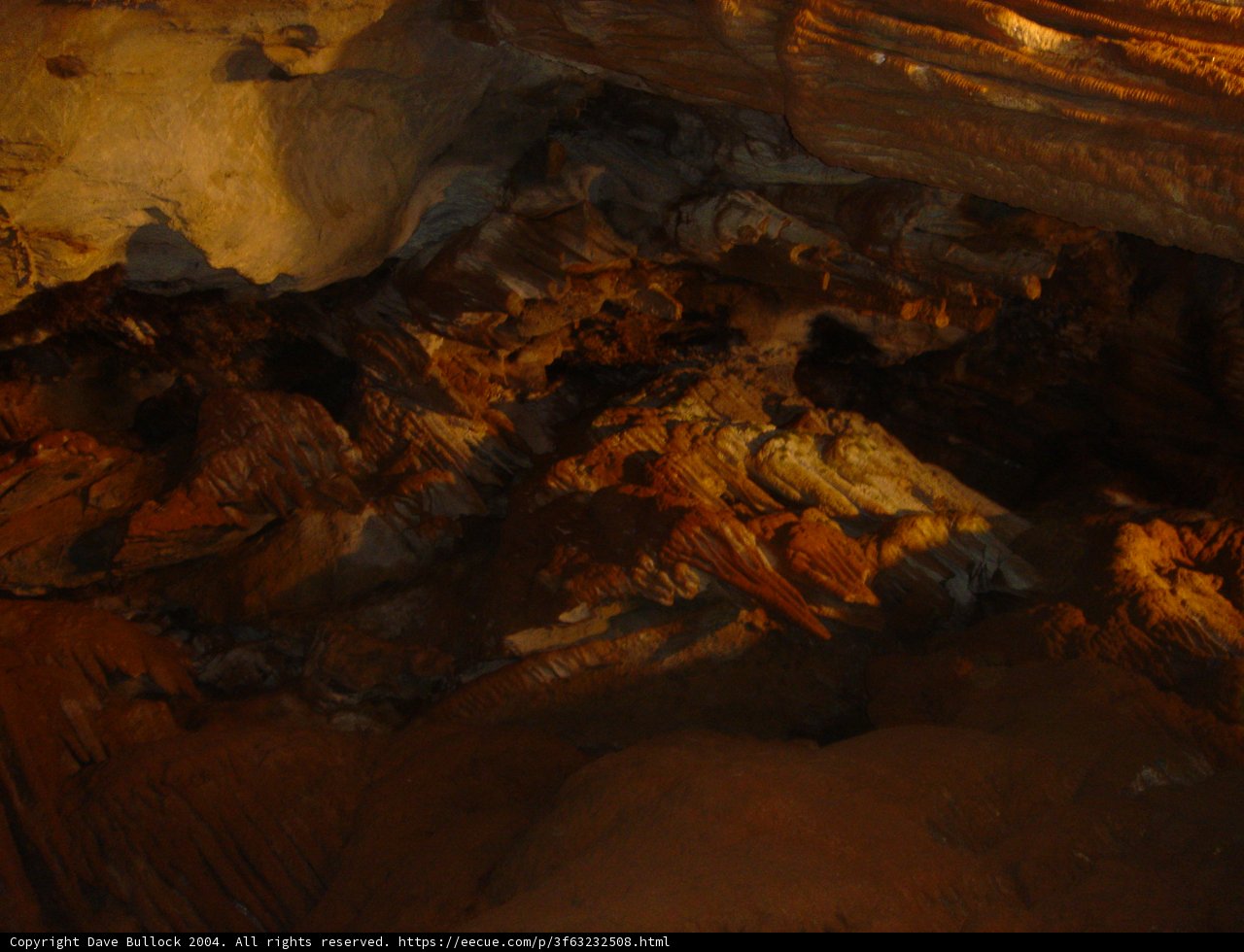 Exploring the Colors and Textures of a Mystical Cave