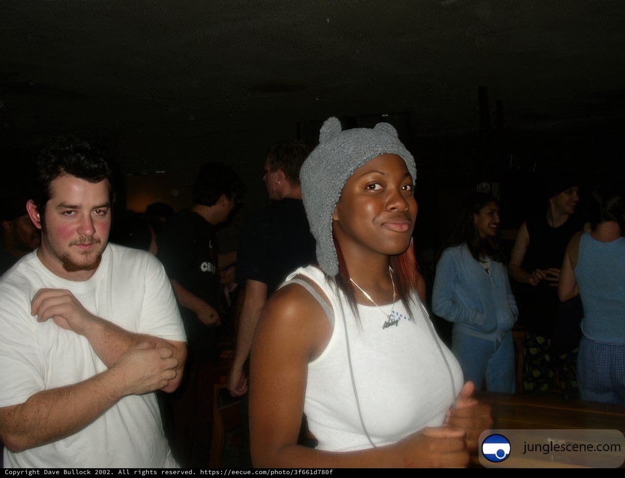 Nightclub Portrait with Hat