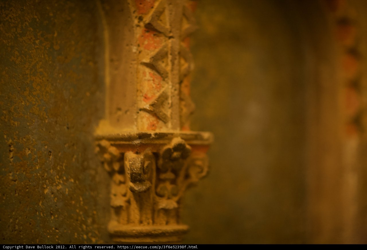 The Ornate Column of the Crypt