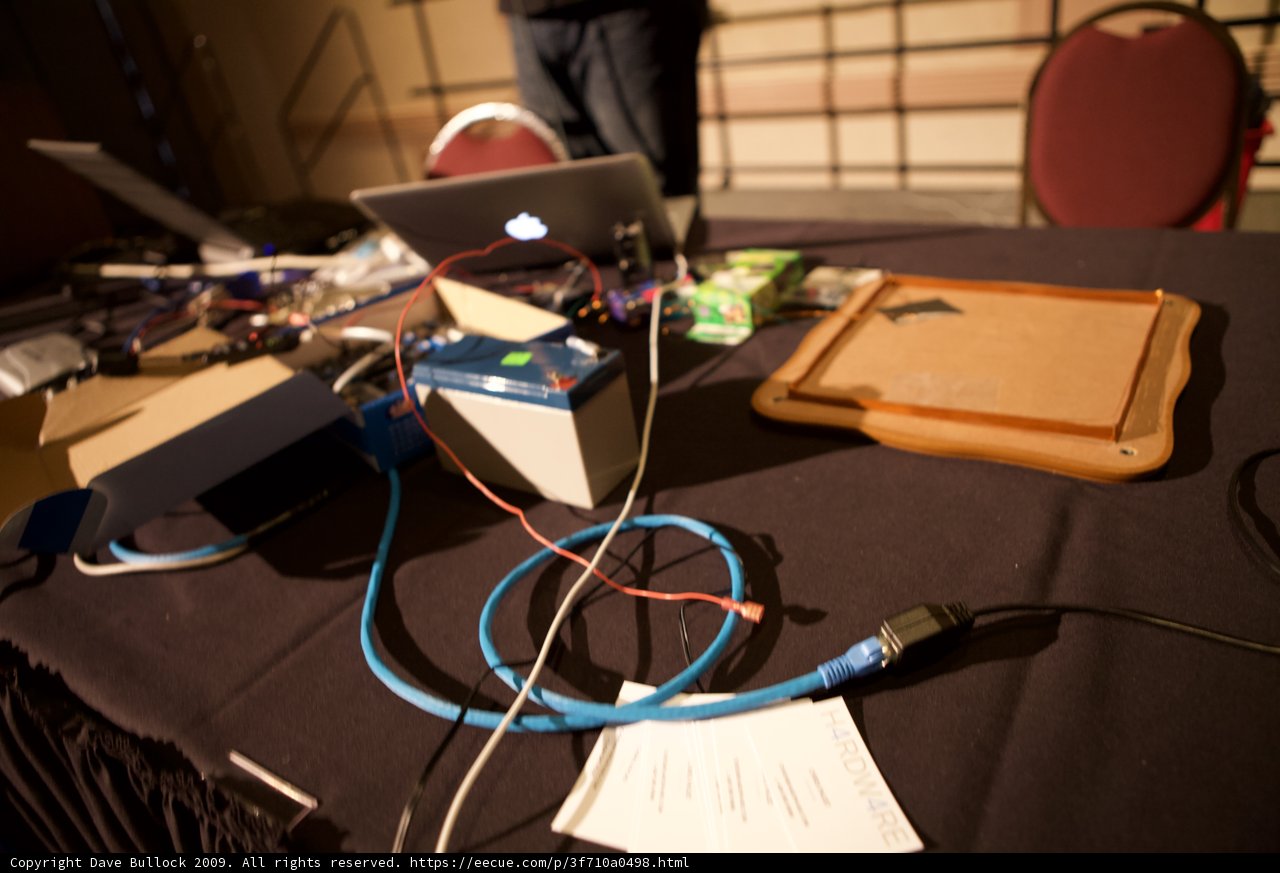 Laptop Setup at DefCon 17