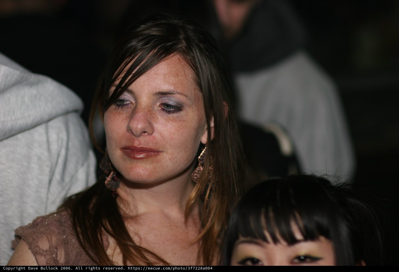 Contemplative Woman at Night Event 2006