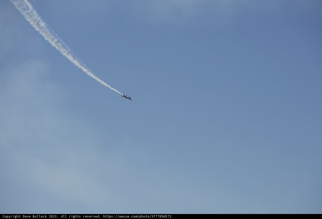 Striking Aerobatics at the Fleet Week Air Show, 2023