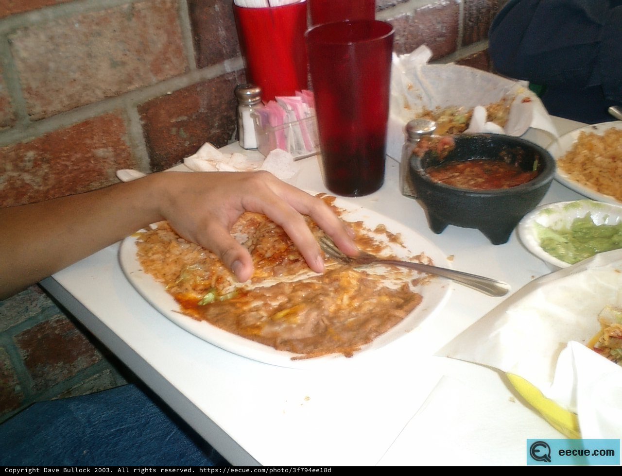 Enjoying a Delicious Meal