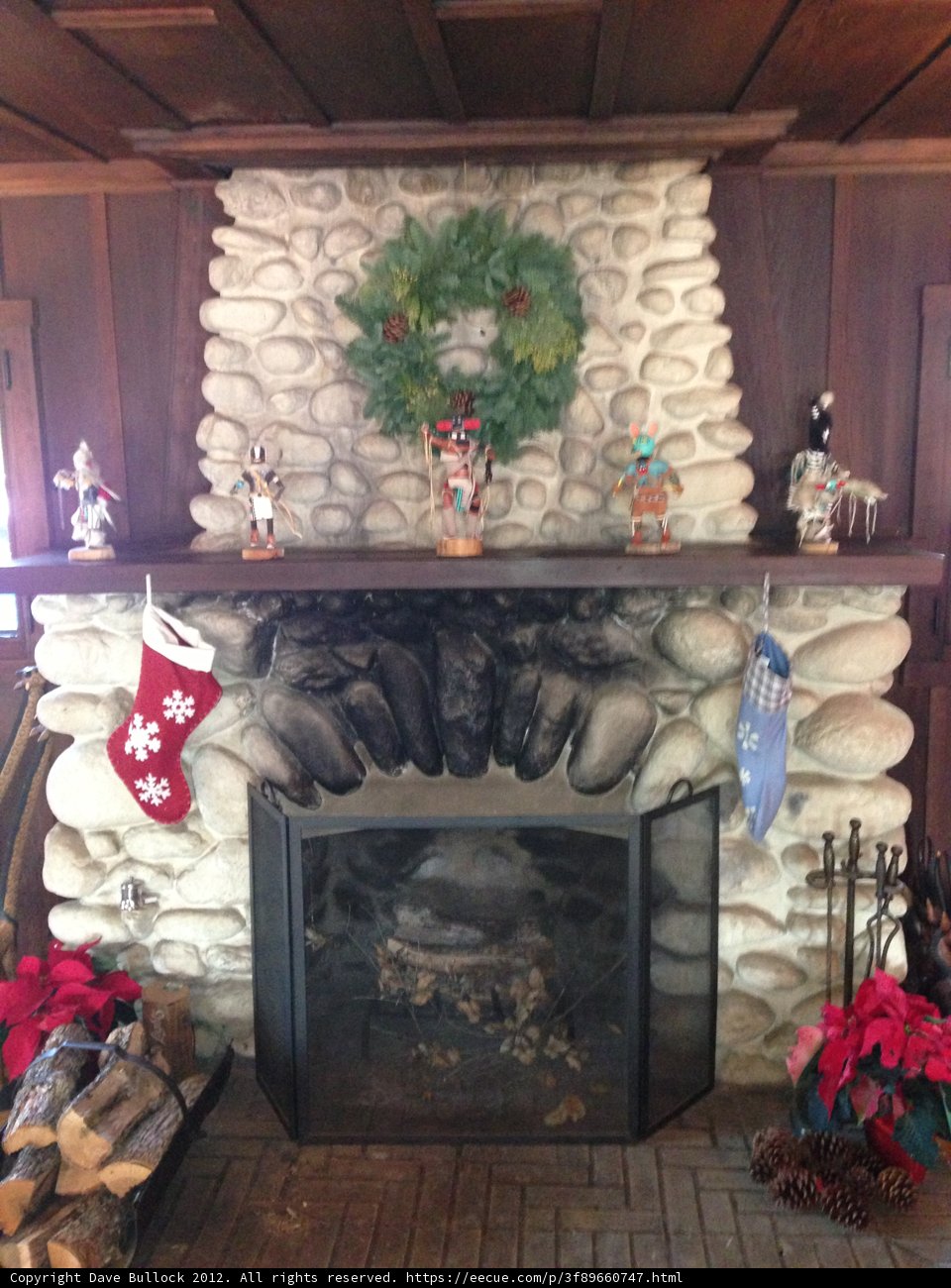 Festive Fireplace