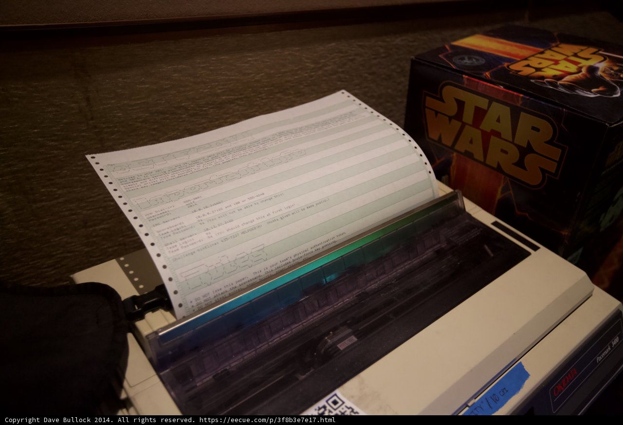 Intergalactic Printing Station