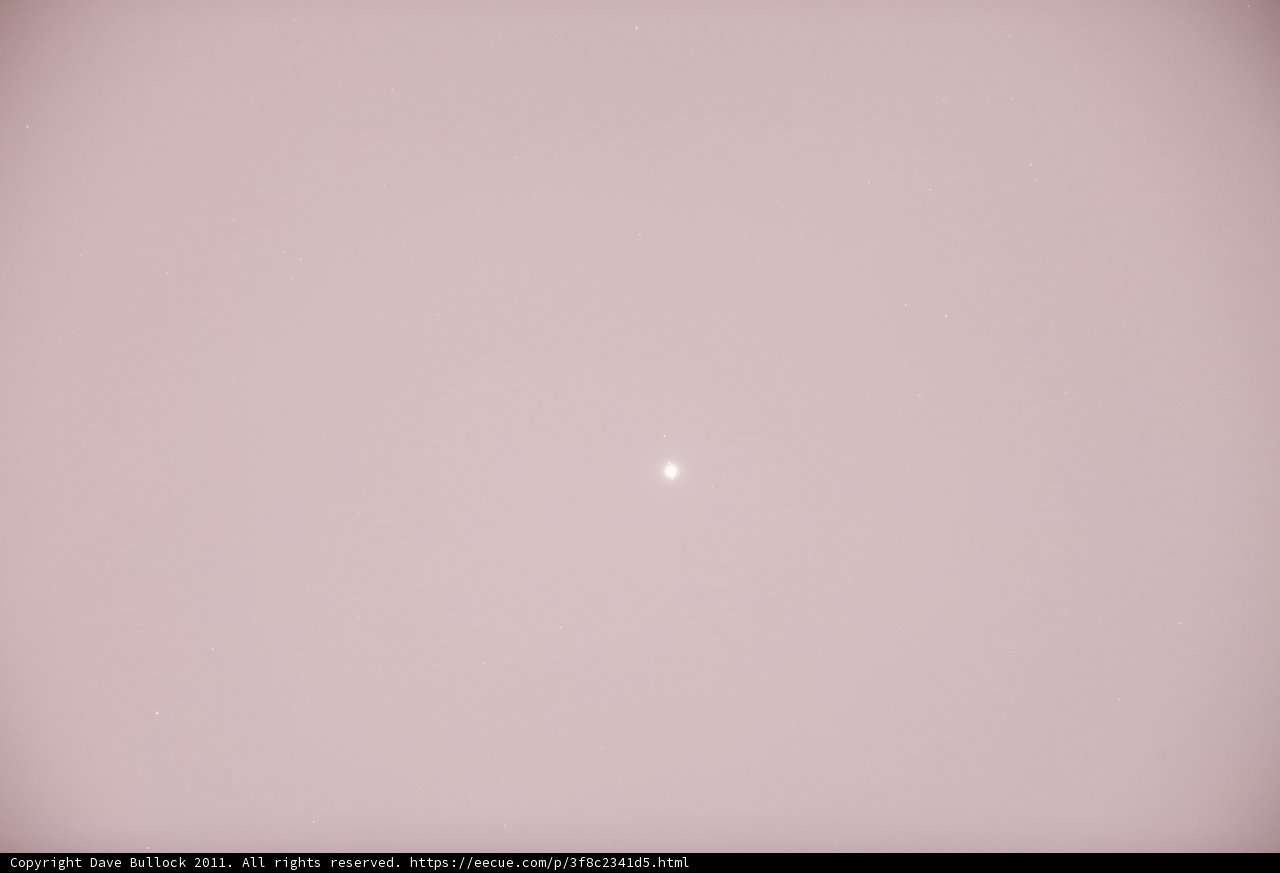 A Lone Star in the Night Sky
