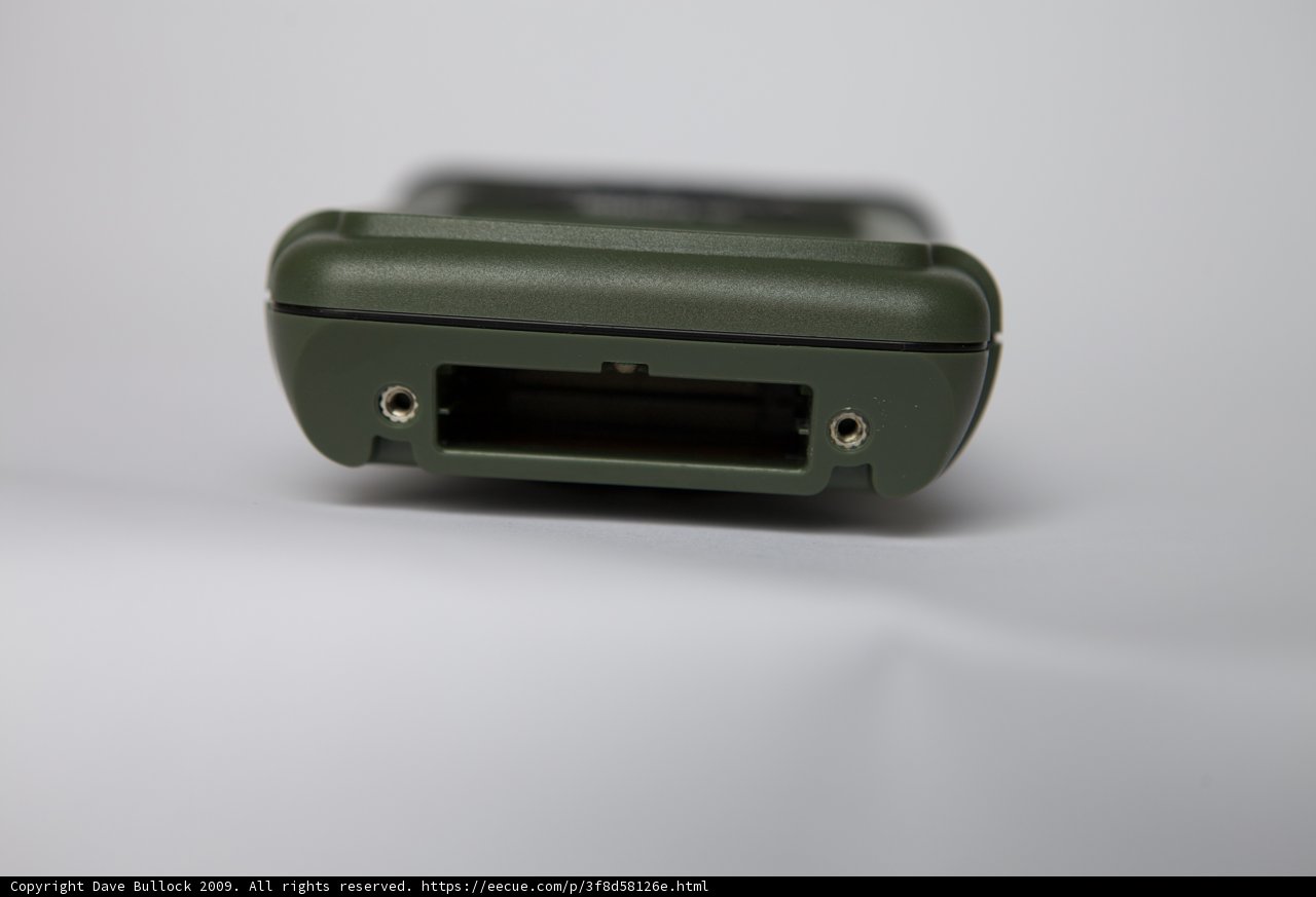 Green Device on White Surface