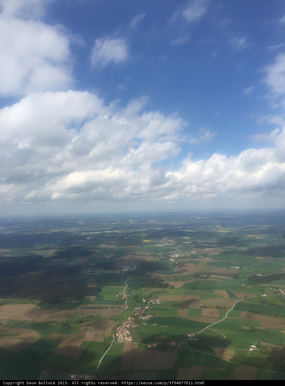 Over Bavarian Countryside