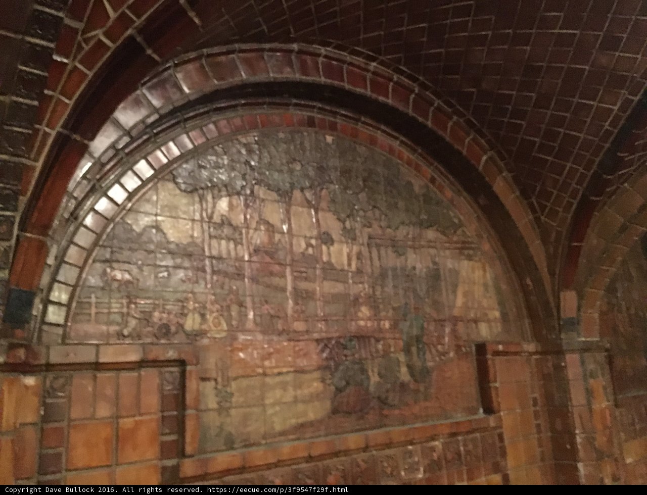 Subway Crypt Arch Mural