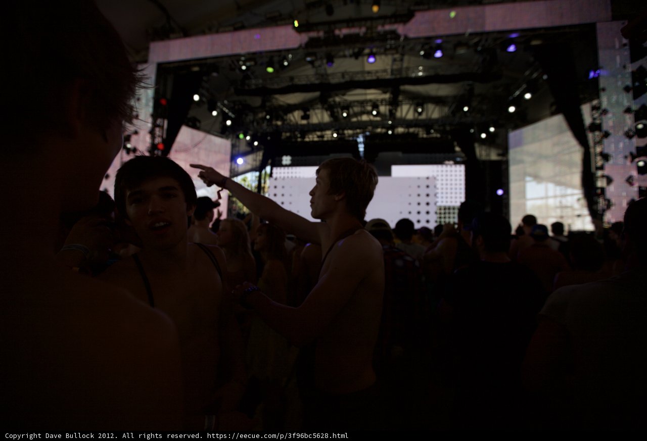 Urban Nightlife at Coachella Concert