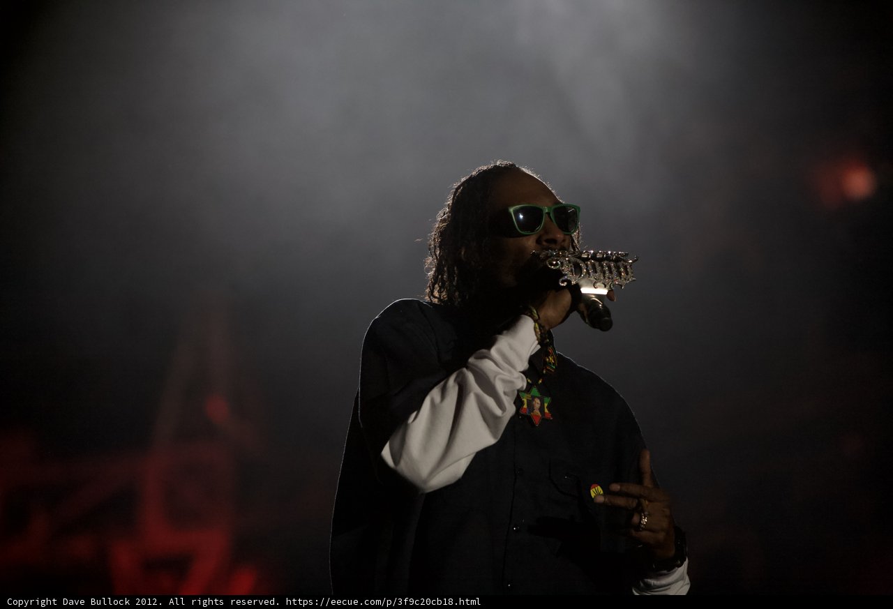 Snoop Dogg Rocks the Stage at the 2012 Grammys