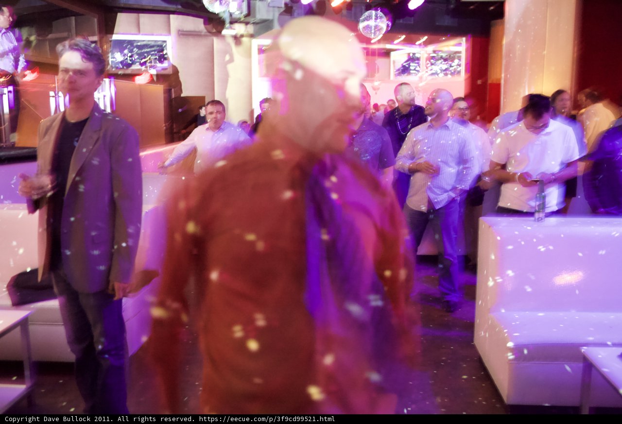 Purple Power in a Crowded Night Club