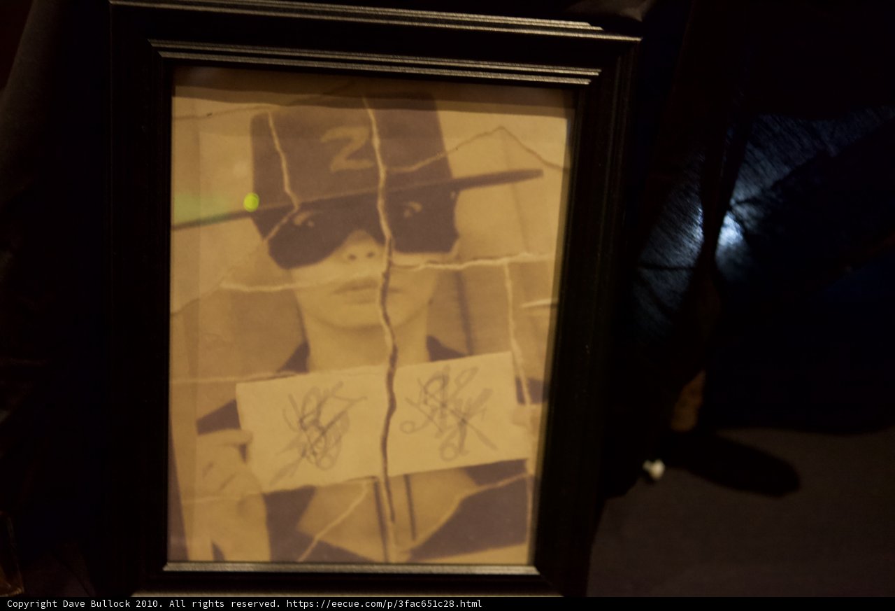 Masked Man in a Frame