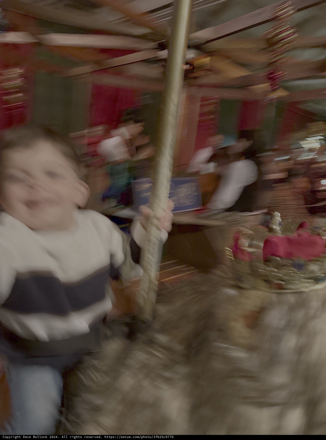 Blurred Motion Carousel Ride Experience