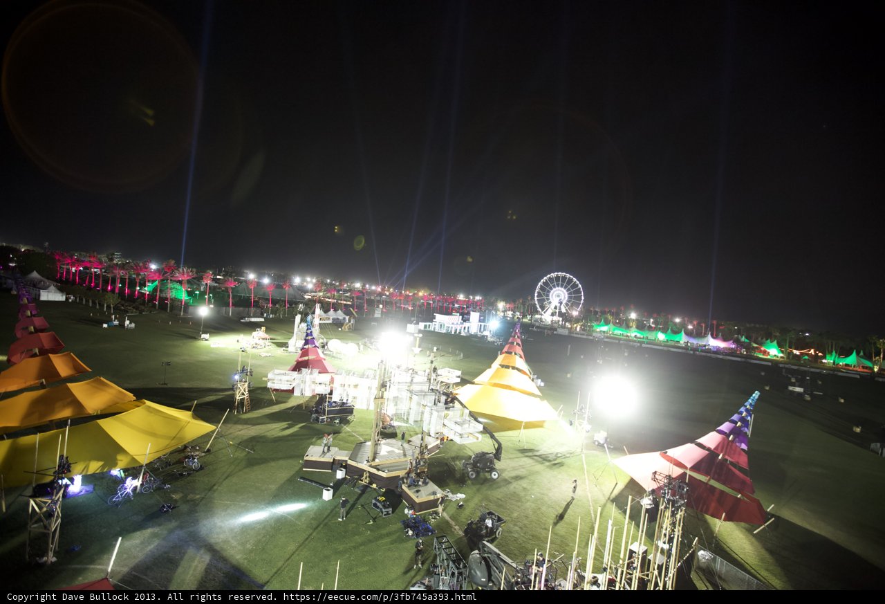 Nighttime Magic at Coachella