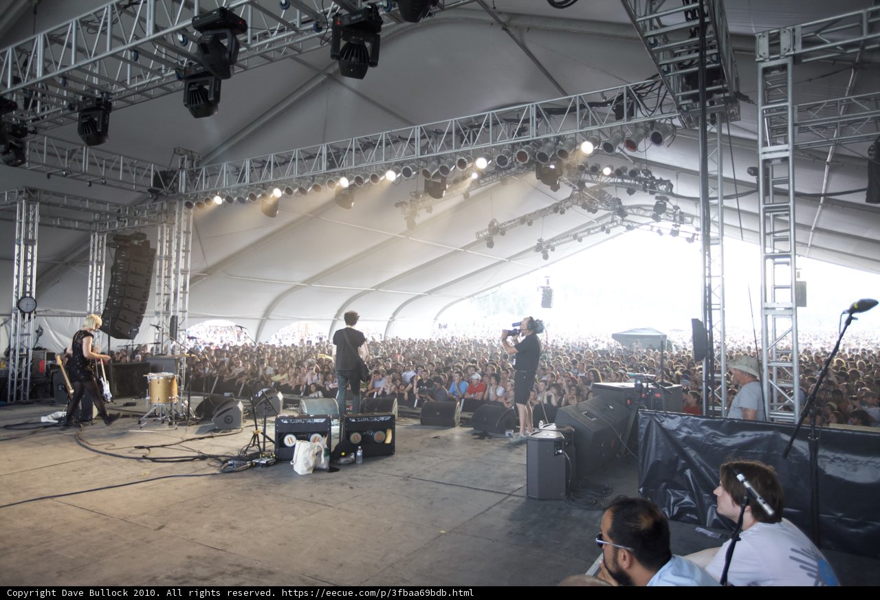 Band on Stage at Coachella