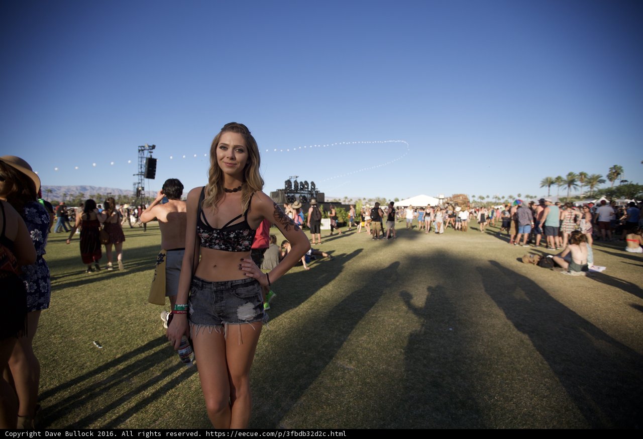 Standing in the Grass at Coachella