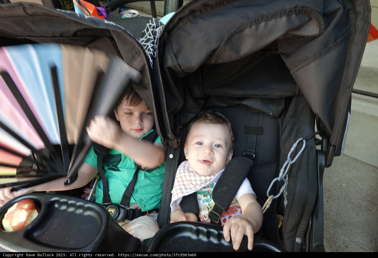 Double Trouble on Wheels