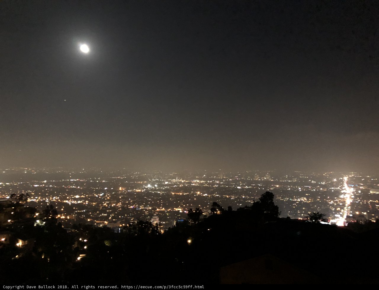 Moonrise over the Metropolis