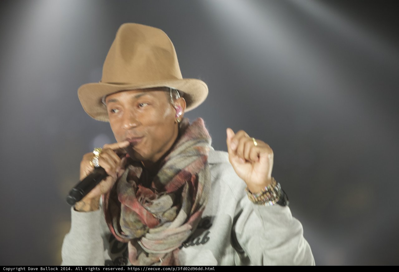Pharrell Williams Rocks London's O2 Arena