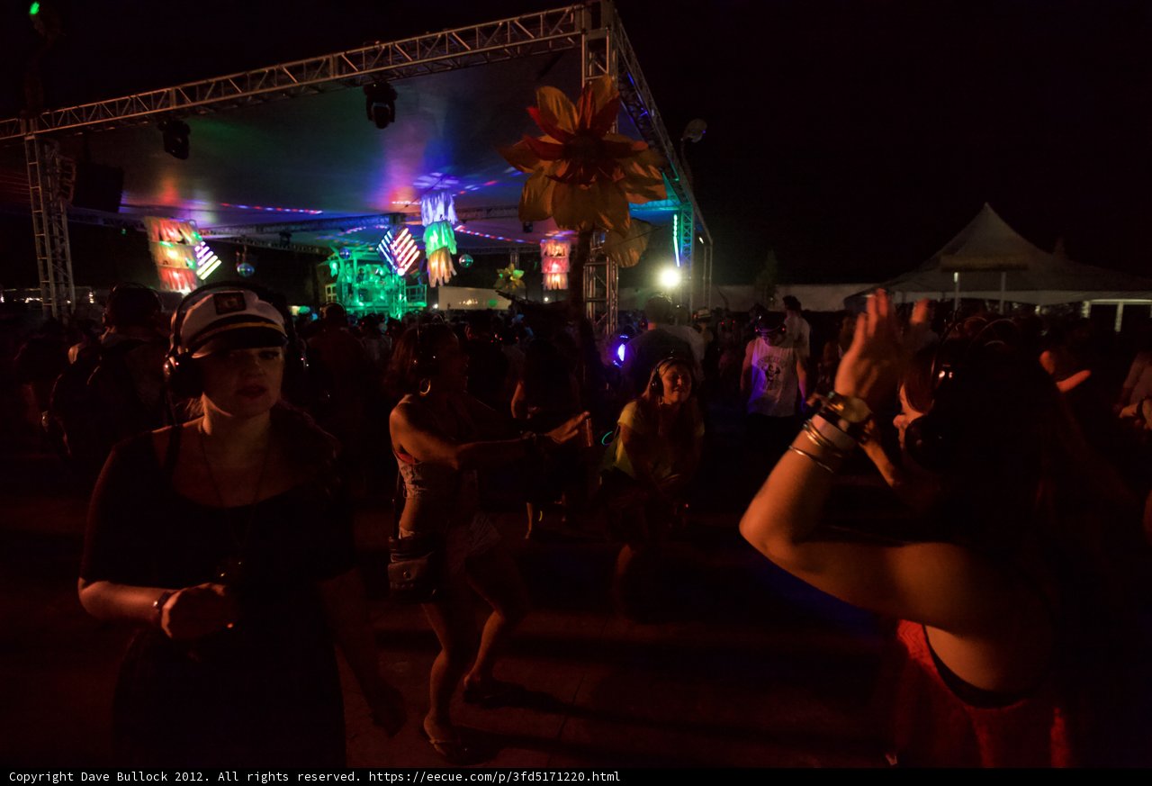 Nightclub Revelry at Coachella Music Festival
