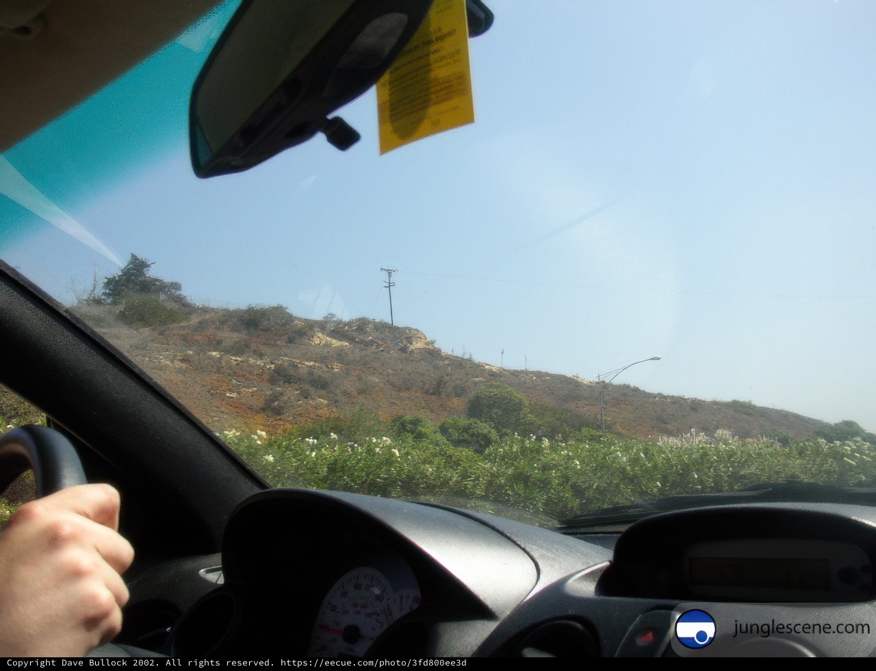 Driving through the Mexican Mountains