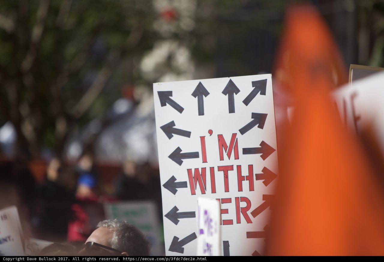Right-Wing Protest Sign
