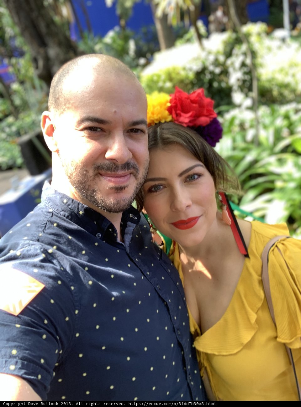 Summer Selfie with Flower Arrangements