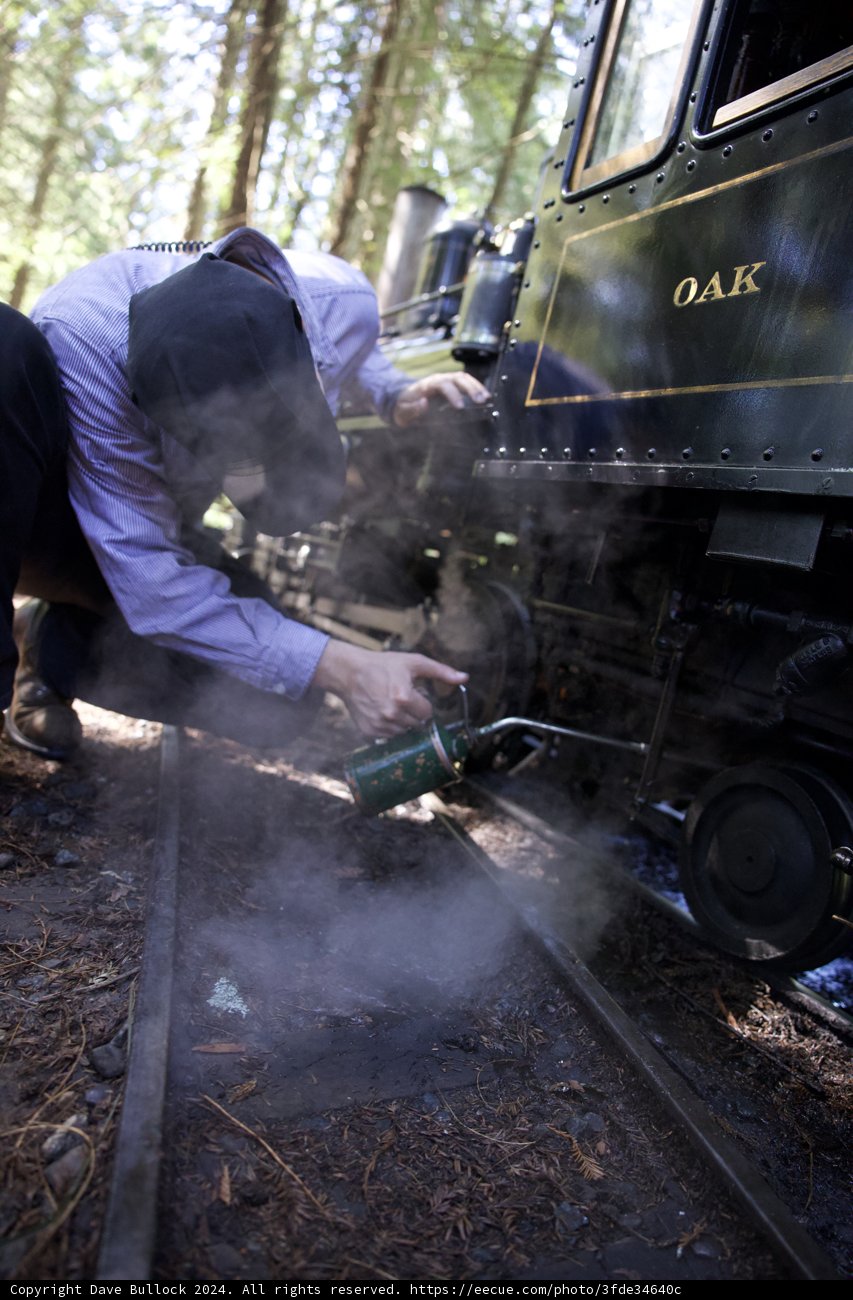 Steam and Sweat: Maintaining History at Tilden Steam Trains